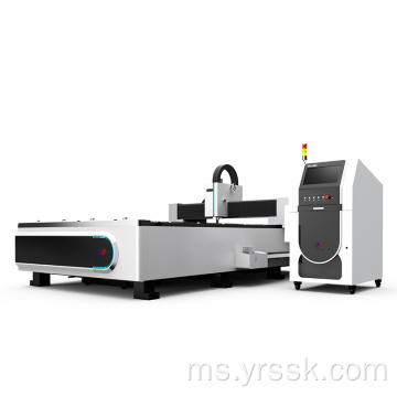 1500W Sumber laser potong keluli keluli keluli keluli logam plat cnc mesin pemotong laser serat